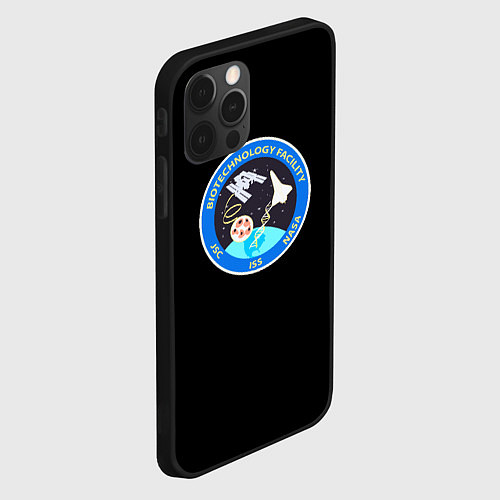 Чехол iPhone 12 Pro Nasa astronavt / 3D-Черный – фото 2