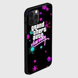 Чехол для iPhone 12 Pro GTA winter neon, цвет: 3D-черный — фото 2