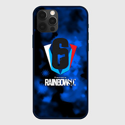 Чехол для iPhone 12 Pro Rainbow six winter, цвет: 3D-черный