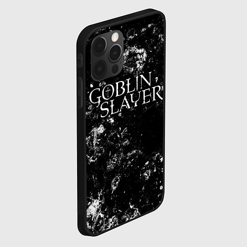 Чехол iPhone 12 Pro Goblin Slayer black ice / 3D-Черный – фото 2