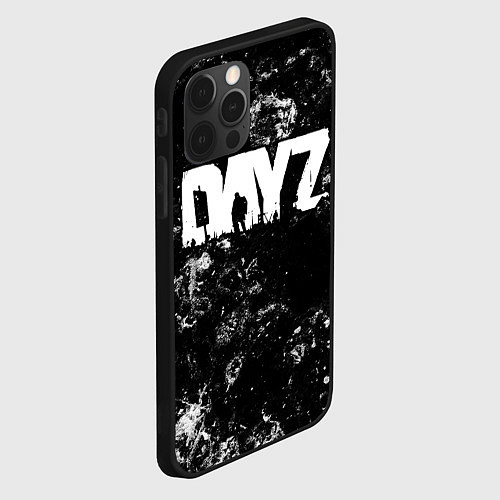 Чехол iPhone 12 Pro DayZ black ice / 3D-Черный – фото 2
