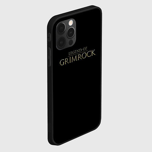 Чехол iPhone 12 Pro Legend of Grimrock / 3D-Черный – фото 2