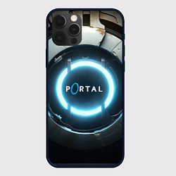 Чехол iPhone 12 Pro Portal logo game