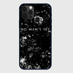 Чехол для iPhone 12 Pro No Mans Sky black space asteroids, цвет: 3D-черный