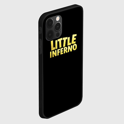 Чехол iPhone 12 Pro Little Inferno roglike / 3D-Черный – фото 2