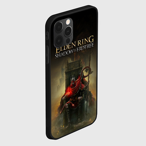 Чехол iPhone 12 Pro Elden ring Shadow of the erdtree / 3D-Черный – фото 2