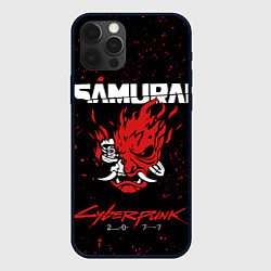 Чехол для iPhone 12 Pro Cyberpunk 2077 Samurai lego, цвет: 3D-черный