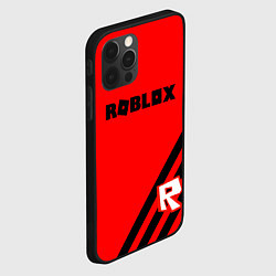 Чехол для iPhone 12 Pro Roblox geometry game, цвет: 3D-черный — фото 2