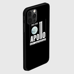 Чехол для iPhone 12 Pro Apollo space, цвет: 3D-черный — фото 2