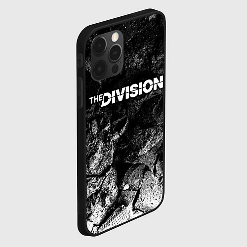 Чехол iPhone 12 Pro The Division black graphite / 3D-Черный – фото 2