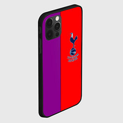 Чехол для iPhone 12 Pro Tottenham fc geometry, цвет: 3D-черный — фото 2