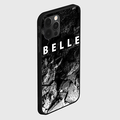 Чехол iPhone 12 Pro Belle black graphite / 3D-Черный – фото 2