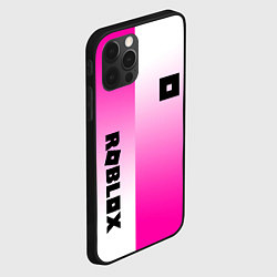 Чехол для iPhone 12 Pro Roblox geometry gradient, цвет: 3D-черный — фото 2