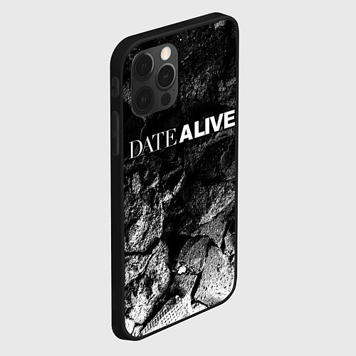 Чехол iPhone 12 Pro Date A Live black graphite / 3D-Черный – фото 2