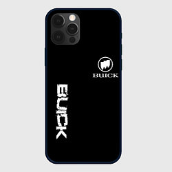 Чехол для iPhone 12 Pro Buik logo white, цвет: 3D-черный