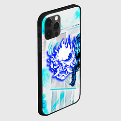 Чехол для iPhone 12 Pro Samurai logo howl, цвет: 3D-черный — фото 2