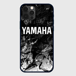 Чехол для iPhone 12 Pro Yamaha black graphite, цвет: 3D-черный