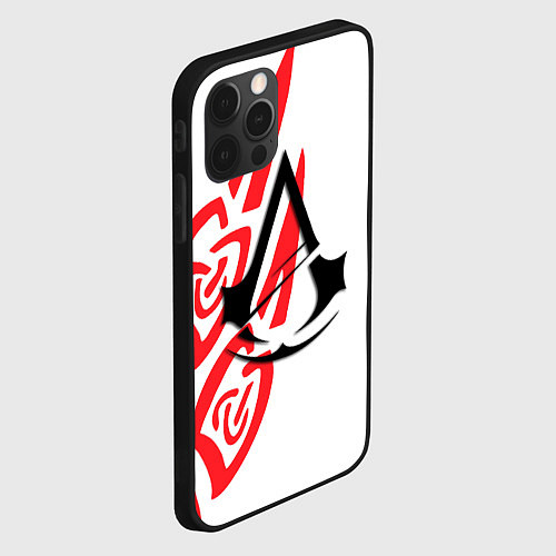 Чехол iPhone 12 Pro Assassins Creed wild / 3D-Черный – фото 2