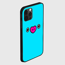 Чехол для iPhone 12 Pro BT21-Mang, цвет: 3D-черный — фото 2