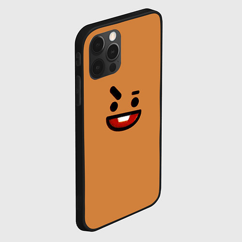 Чехол iPhone 12 Pro BT21 Shooky / 3D-Черный – фото 2