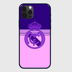 Чехол для iPhone 12 Pro Real Madred geometry sport, цвет: 3D-черный