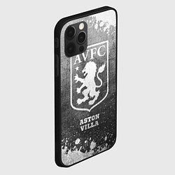 Чехол для iPhone 12 Pro Aston Villa - grey gradient, цвет: 3D-черный — фото 2