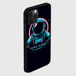 Чехол для iPhone 12 Pro Тонущий космонавт, цвет: 3D-черный — фото 2