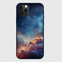 Чехол для iPhone 12 Pro Космическая даль, цвет: 3D-черный