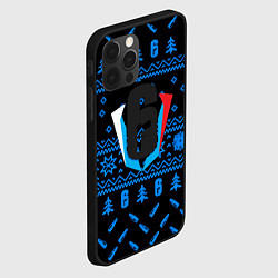 Чехол для iPhone 12 Pro Rainbow six winter steel, цвет: 3D-черный — фото 2