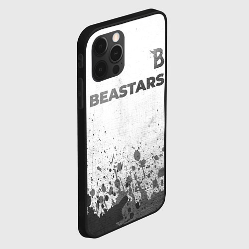 Чехол iPhone 12 Pro Beastars - white gradient посередине / 3D-Черный – фото 2