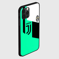 Чехол для iPhone 12 Pro Juventus geometry, цвет: 3D-черный — фото 2