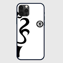 Чехол для iPhone 12 Pro Chelsea sport fc, цвет: 3D-черный