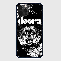 Чехол для iPhone 12 Pro The Doors рок пес, цвет: 3D-черный