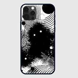 Чехол для iPhone 12 Pro Призрак застигнутый врасплох - нейроарт, цвет: 3D-черный