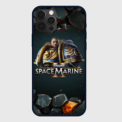 Чехол для iPhone 12 Pro Captain Titus Warhammer 40000 space marine 2, цвет: 3D-черный