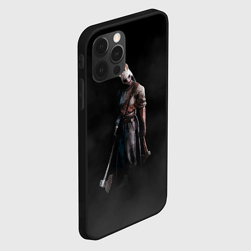 Чехол iPhone 12 Pro Dead By Daylight - Охотница / 3D-Черный – фото 2