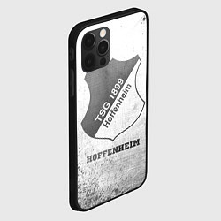 Чехол для iPhone 12 Pro Hoffenheim - white gradient, цвет: 3D-черный — фото 2