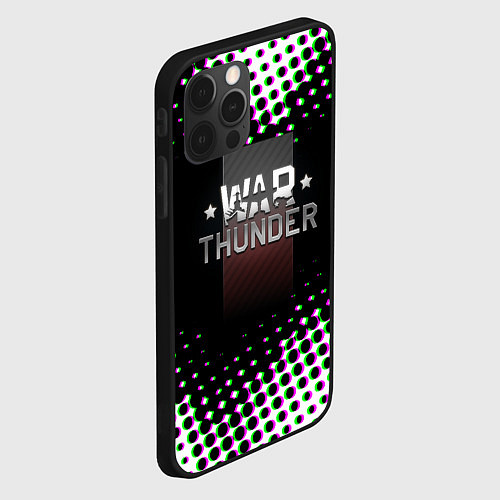 Чехол iPhone 12 Pro Вартандер онлайн текстура / 3D-Черный – фото 2