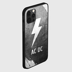 Чехол для iPhone 12 Pro AC DC - grey gradient, цвет: 3D-черный — фото 2