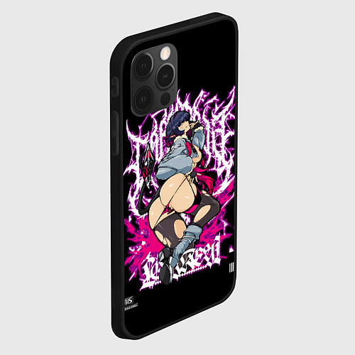 Чехол iPhone 12 Pro Джейн Доу - Zenless zone zero / 3D-Черный – фото 2