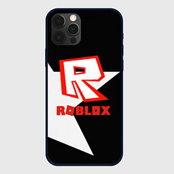 Чехол для iPhone 12 Pro Roblox star, цвет: 3D-черный