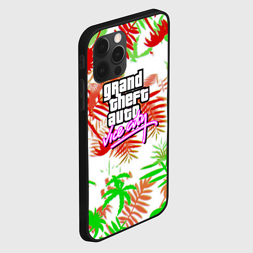 Чехол iPhone 12 Pro GTA tropicano steel / 3D-Черный – фото 2