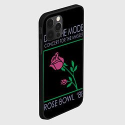 Чехол для iPhone 12 Pro Depeche Mode - Rose Bowl, цвет: 3D-черный — фото 2