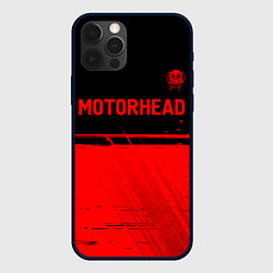 Чехол для iPhone 12 Pro Motorhead - red gradient посередине, цвет: 3D-черный