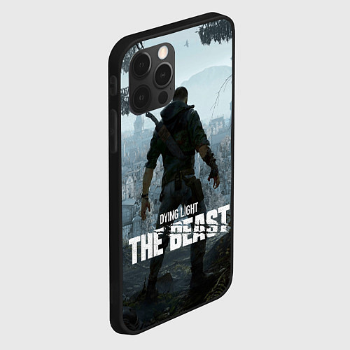 Чехол iPhone 12 Pro Кайл Крейн Dying light the beast / 3D-Черный – фото 2