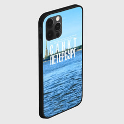 Чехол для iPhone 12 Pro Санкт-Петербург северная столица России, цвет: 3D-черный — фото 2