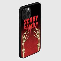 Чехол для iPhone 12 Pro Scary famyli, цвет: 3D-черный — фото 2