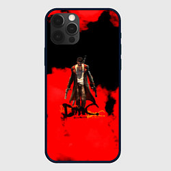 Чехол для iPhone 12 Pro Devil May Cry Dante краски, цвет: 3D-черный