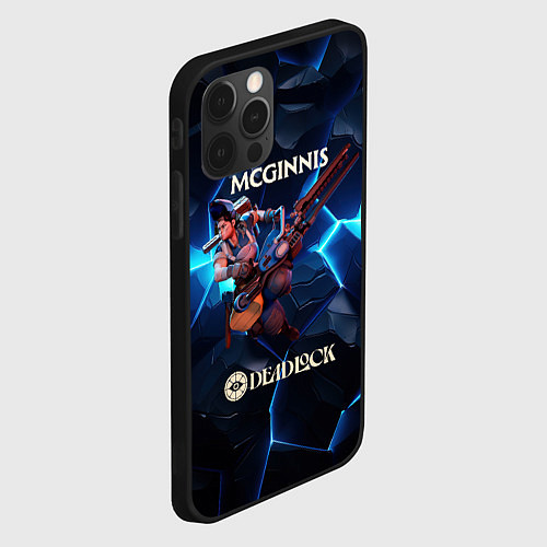 Чехол iPhone 12 Pro Deadlock McGinnis / 3D-Черный – фото 2