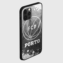 Чехол для iPhone 12 Pro Porto - grey gradient, цвет: 3D-черный — фото 2